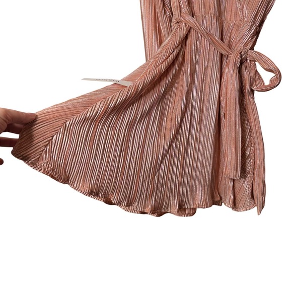 strapless open back dress COS Sleeveless Pleated Mini Dress, Black, 8 main image 1